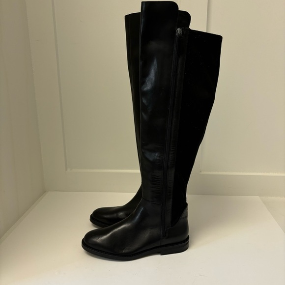Cole Haan Chase Leather Round toe Over-The-Knee Boots Sz 6B - Picture 4 of 11